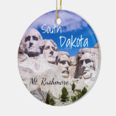 Mount Rushmore Christmas Ornament セラミックオーナメント (左)