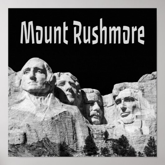 Mount Rushmore National Memorial South Dakota ポスター (正面)