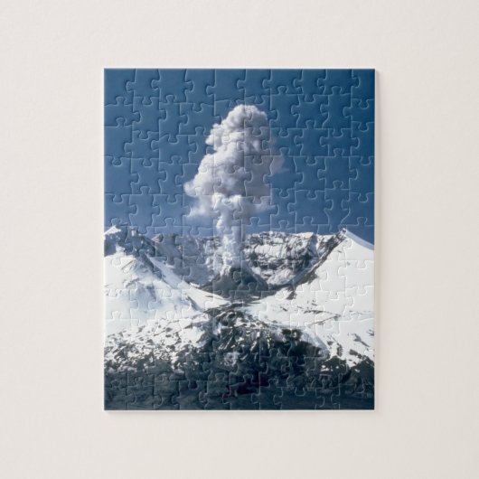 Mount Saint Helensの火山 ジグソーパズル (縦)