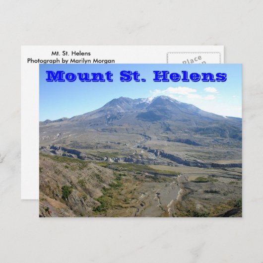 Mount Saint Helens ポストカード (正面/裏面)