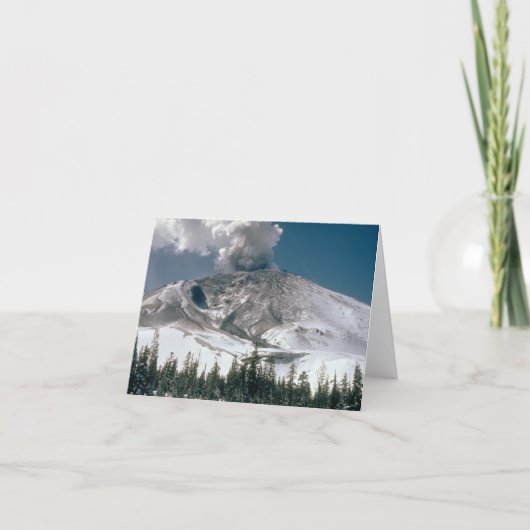 Mount Saint Helens -前噴火 カード (正面)