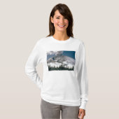 Mount Saint Helens -前噴火 Tシャツ (正面フル)