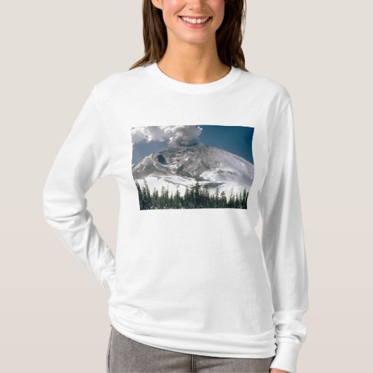 Mount Saint Helens -前噴火 Tシャツ (正面)