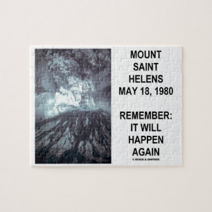 Mount Saint Helens 1980年は5月18日再度起こります ジグソーパズル