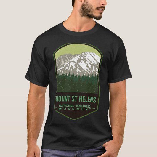 Mount Saint Helens National Volcanic Monument Tシャツ (正面)