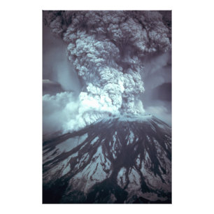 Mount Saint Helens Stratovolcano 1980年の噴火 フォトプリント