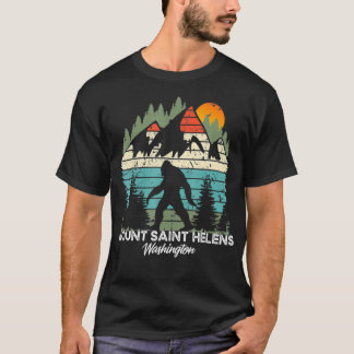 Mount Saint Helens Washington National Park Retro  Tシャツ