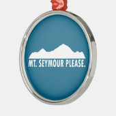 Mount Seymour Please メタルオーナメント (左)