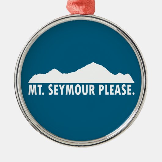 Mount Seymour Please メタルオーナメント (正面)