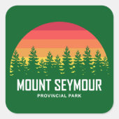 Mount Seymour Provincial Park スクエアシール (正面)