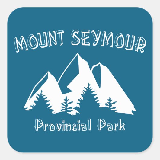 Mount Seymour Provincial Park スクエアシール (正面)