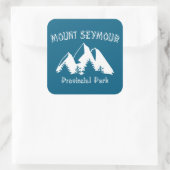 Mount Seymour Provincial Park スクエアシール (バッグ)
