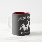 Mount Seymour Provincial Park ツートーンマグカップ (正面左)