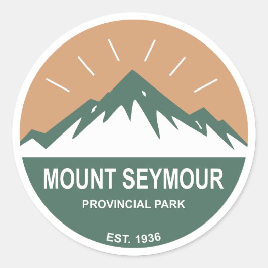 Mount Seymour Provincial Park ラウンドシール (正面)