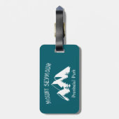Mount Seymour Provincial Park ラゲッジタグ (裏面縦)