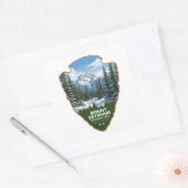 Mount Seymour Provincial Park Arrowhead スクエアシール (封筒)