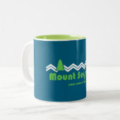 Mount Seymour Provincial Park Retro ツートーンマグカップ (正面左)