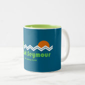 Mount Seymour Provincial Park Retro ツートーンマグカップ (正面右)