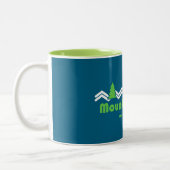 Mount Seymour Provincial Park Retro ツートーンマグカップ (左)
