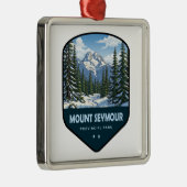 Mount Seymour Provincial Park Shield メタルオーナメント (右)