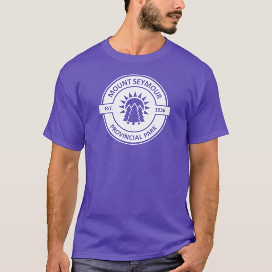 Mount Seymour Provincial Park Sun Trees Tシャツ (正面)