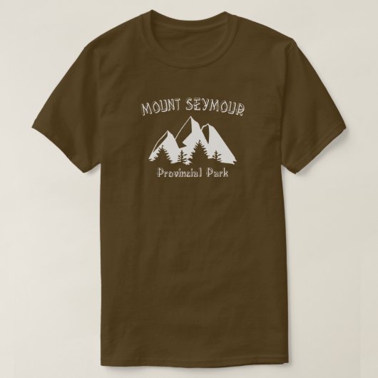 Mount Seymour Provincial Park Tシャツ (デザイン正面)