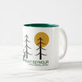 Mount Seymour Provincial Park Trail ツートーンマグカップ (正面右)