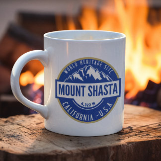Mount Shasta California Beautiful Landscape コーヒーマグカップ