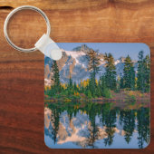 Mount Shuksan mirrored in Reflection Lake キーホルダー (正面)