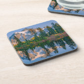 Mount Shuksan mirrored in Reflection Lake コースター (左側)