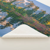 Mount Shuksan mirrored in Reflection Lake シェルパブランケット (3/4)