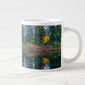 Mount Shuksan mirrored in Reflection Lake ジャンボコーヒーマグカップ (右)