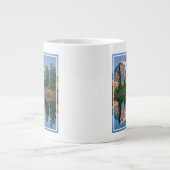 Mount Shuksan mirrored in Reflection Lake ジャンボコーヒーマグカップ (正面)