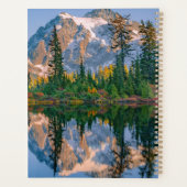 Mount Shuksan mirrored in Reflection Lake プランナー手帳 (裏面)