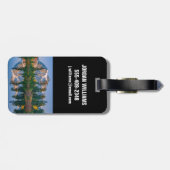 Mount Shuksan mirrored in Reflection Lake ラゲッジタグ (裏面横)