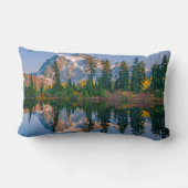 Mount Shuksan mirrored in Reflection Lake ランバークッション (裏面)