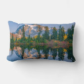 Mount Shuksan mirrored in Reflection Lake ランバークッション (正面)