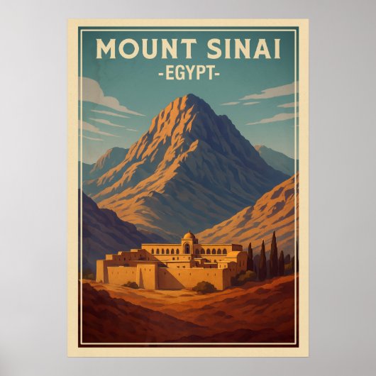 Mount Sinai Egypt V01 ポスター (正面)