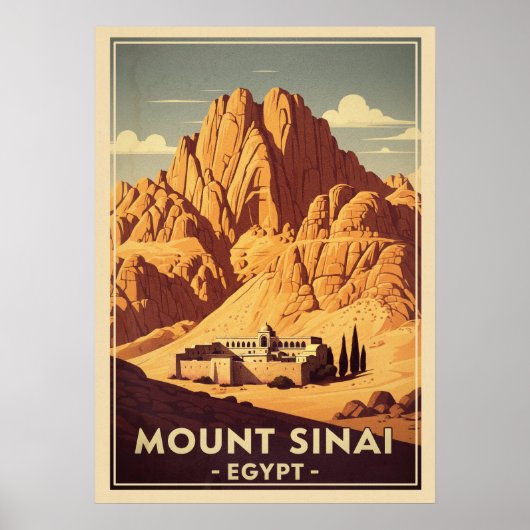 Mount Sinai Egypt V03 ポスター (正面)