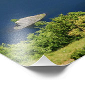 Mount St Helens Coldwater Lake Scenic Landscape フォトプリント (角)