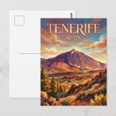 Mount Teide Spain ポストカード (正面/裏面)