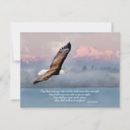 Mount Up With Wings Like Eagles Fine Art Blank ポストカード