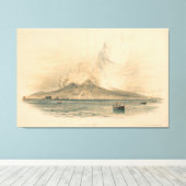 Mount Vesuvius キャンバスプリント (インサイチュ (ウッドフロア))