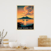 Mount Vesuvius Italy V06 ポスター (キッチン)