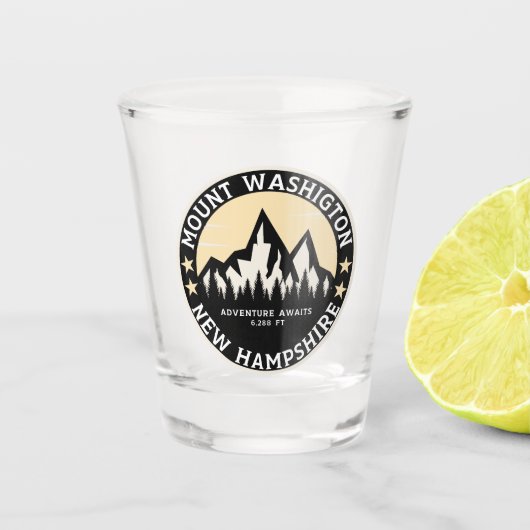 Mount Washington Forest Landscape ショットグラス (正面)
