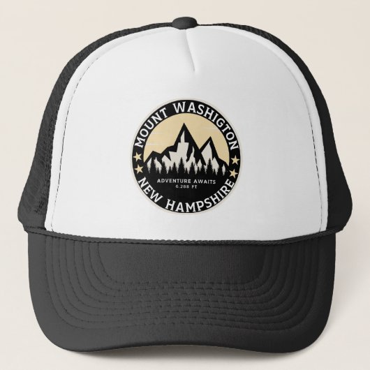 Mount Washington Mountain Landscape Souvenir キャップ (正面)