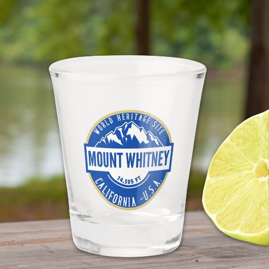 Mount Whitney: California's Sierra Crest ショットグラス
