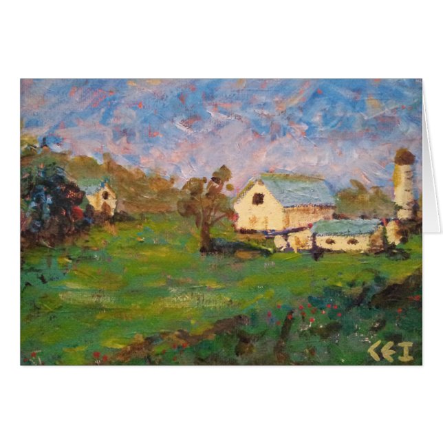 Mount Zion Rd.の農場 (正面横)