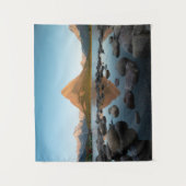 mountain湖|のグレーシャー国立公園 タペストリー (正面)