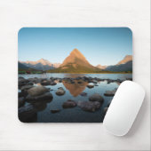mountain湖|のグレーシャー国立公園 マウスパッド (マウス)